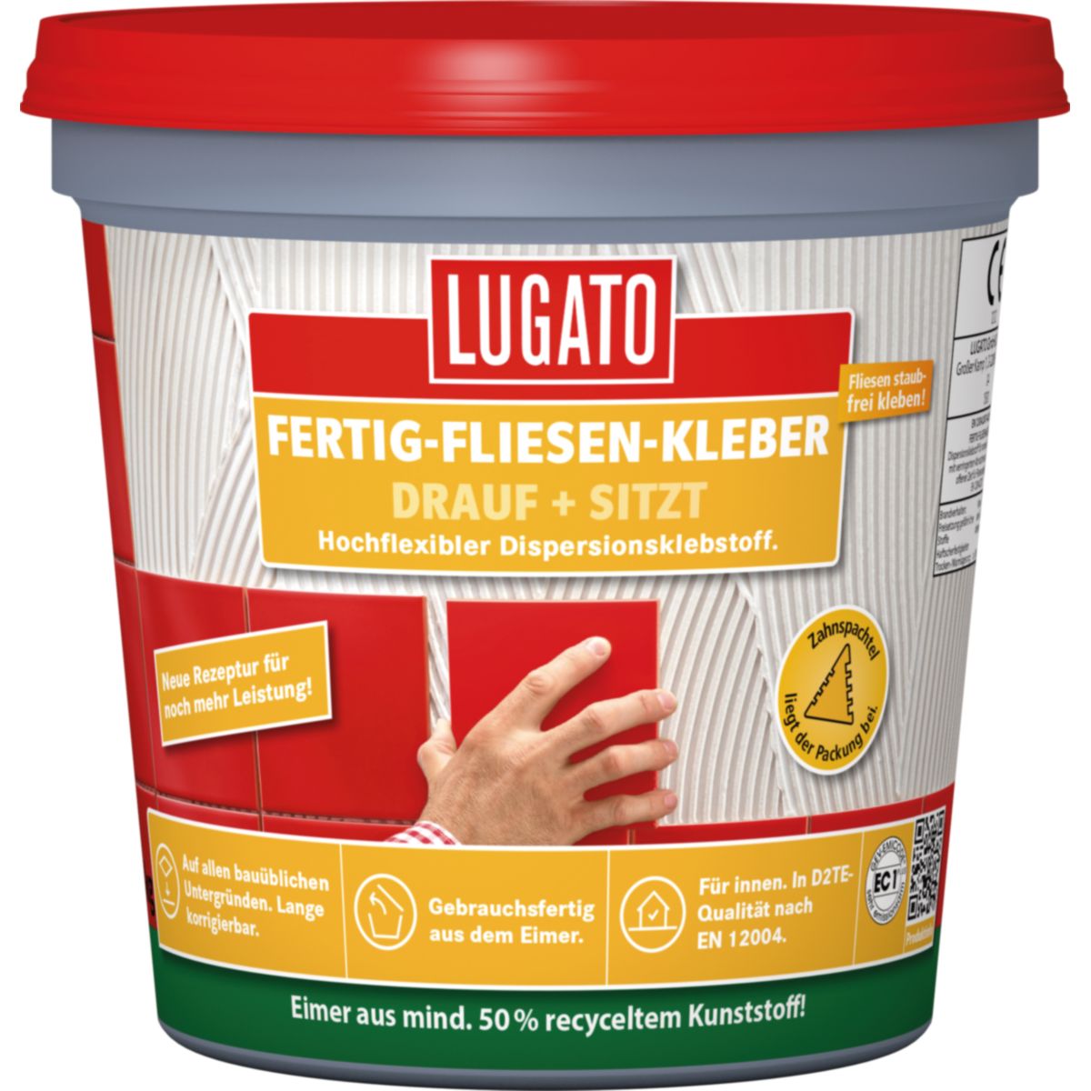 Lugato Dispersionsklebstoff Drauf und Sitzt 1kg