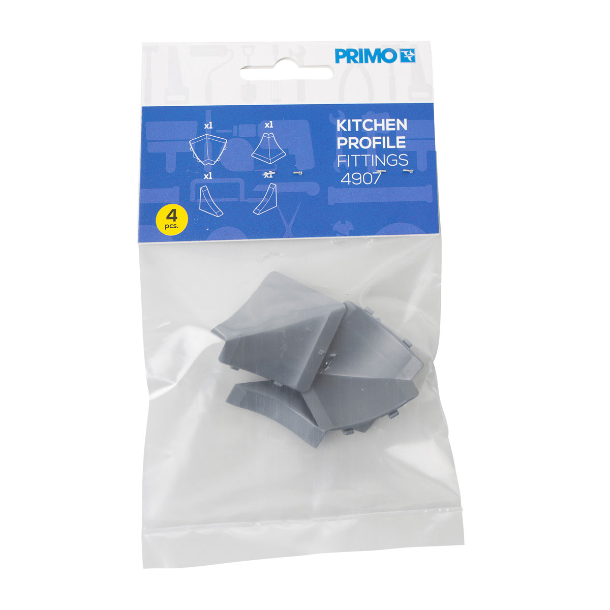 Zubehörset 4907 4-teilig Anthrazit