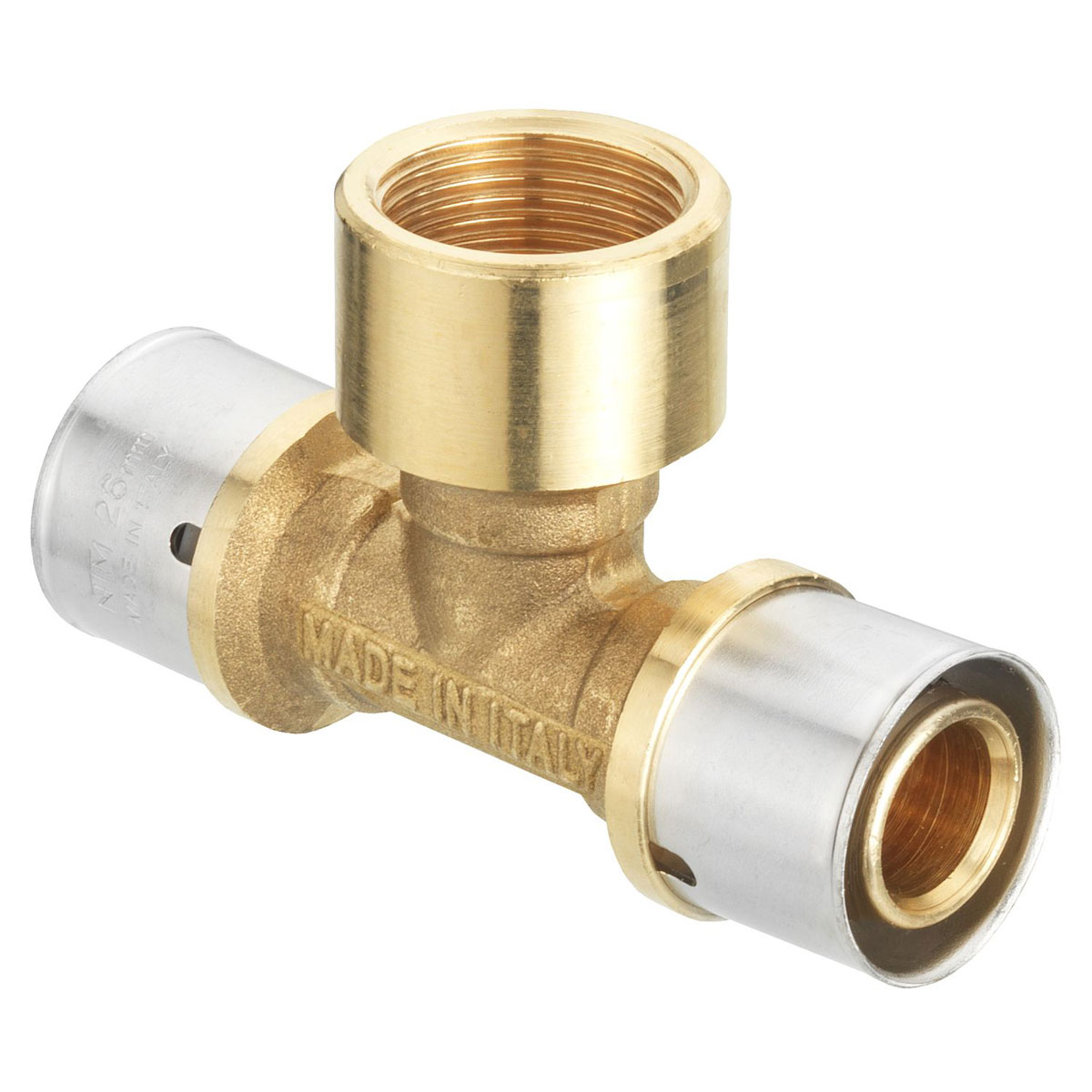 Cornat Press-T-Stück 20 mm 1/2 IG