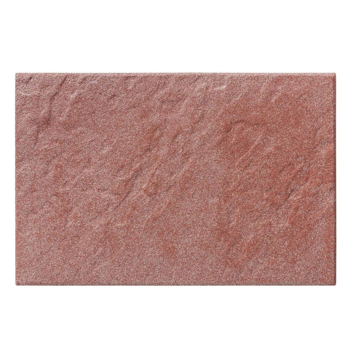 Diephaus  Terrassenplatte No.1 Structure 60 x 40 x 4 cm Rot