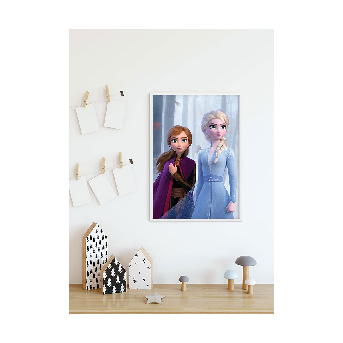 Komar  Wandbild Frozen Sisters in the Wood 30x40 cm Bild 4