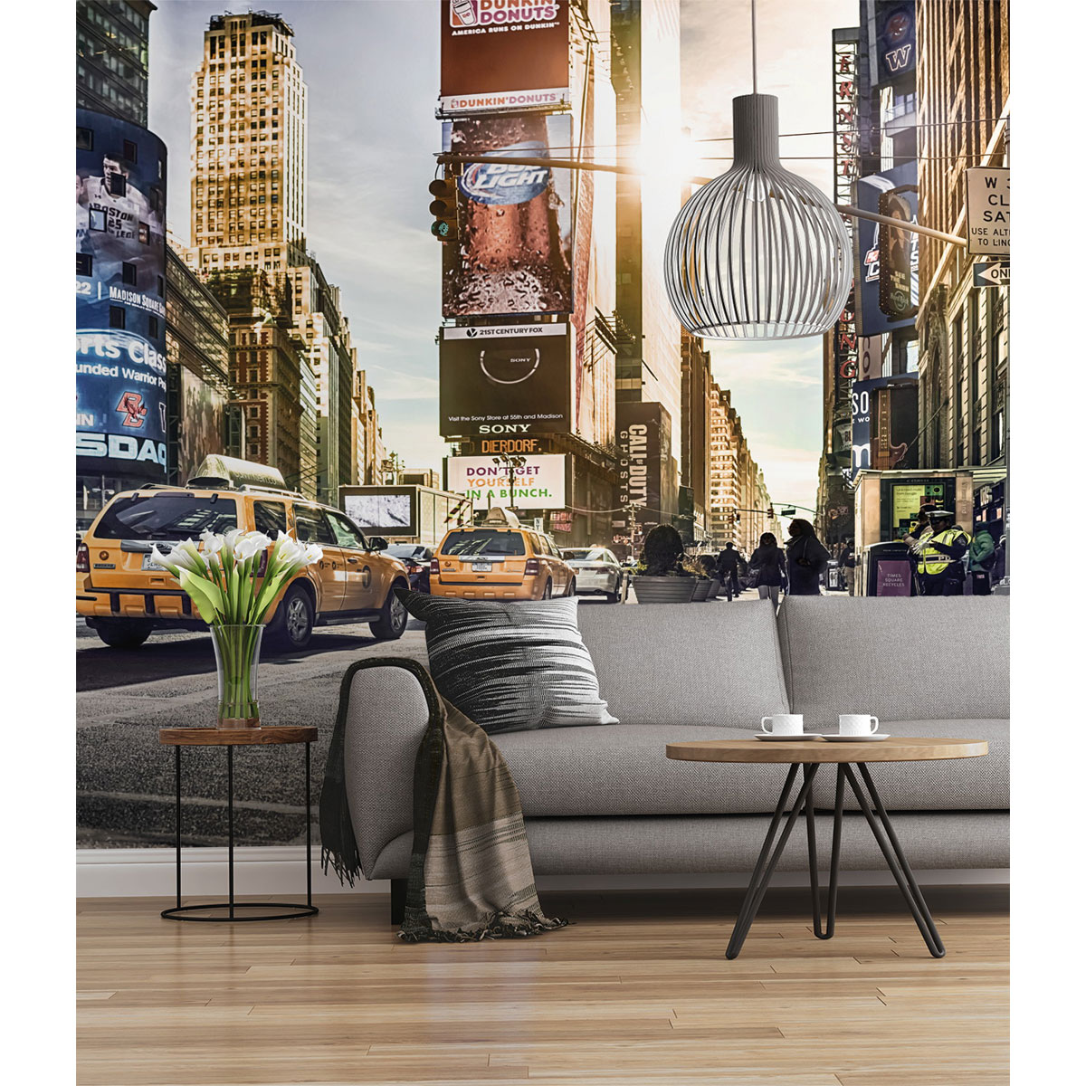 Komar  Vlies Fototapete Times Square 300x250 cm