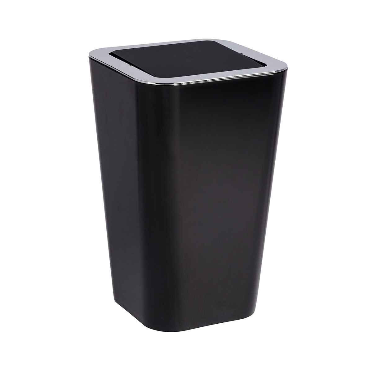 Wenko  Schwingdeckeleimer Candy Black 6 L Bild 1