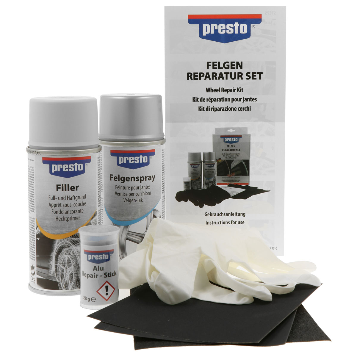presto Felgen-Reparatur-Set