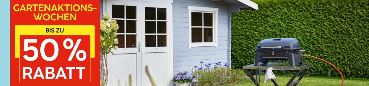 Werbebanner Gartenaktionswoche