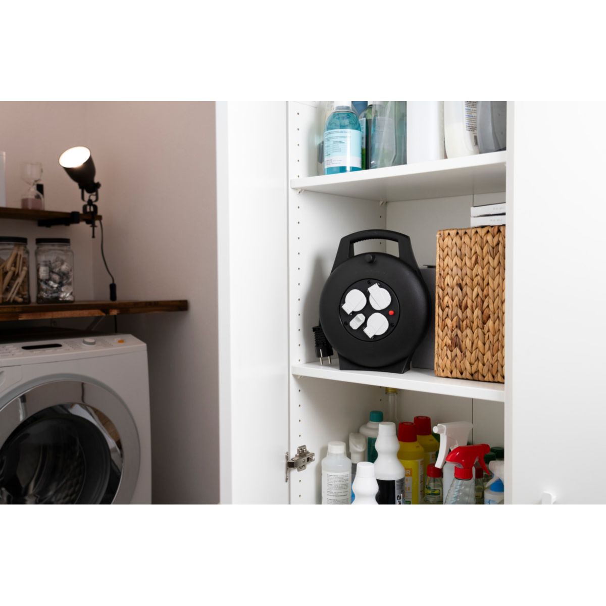 Brennenstuhl Vario-Line Kabelbox 3-fach USB-Ladefunktion 10m Bild 9