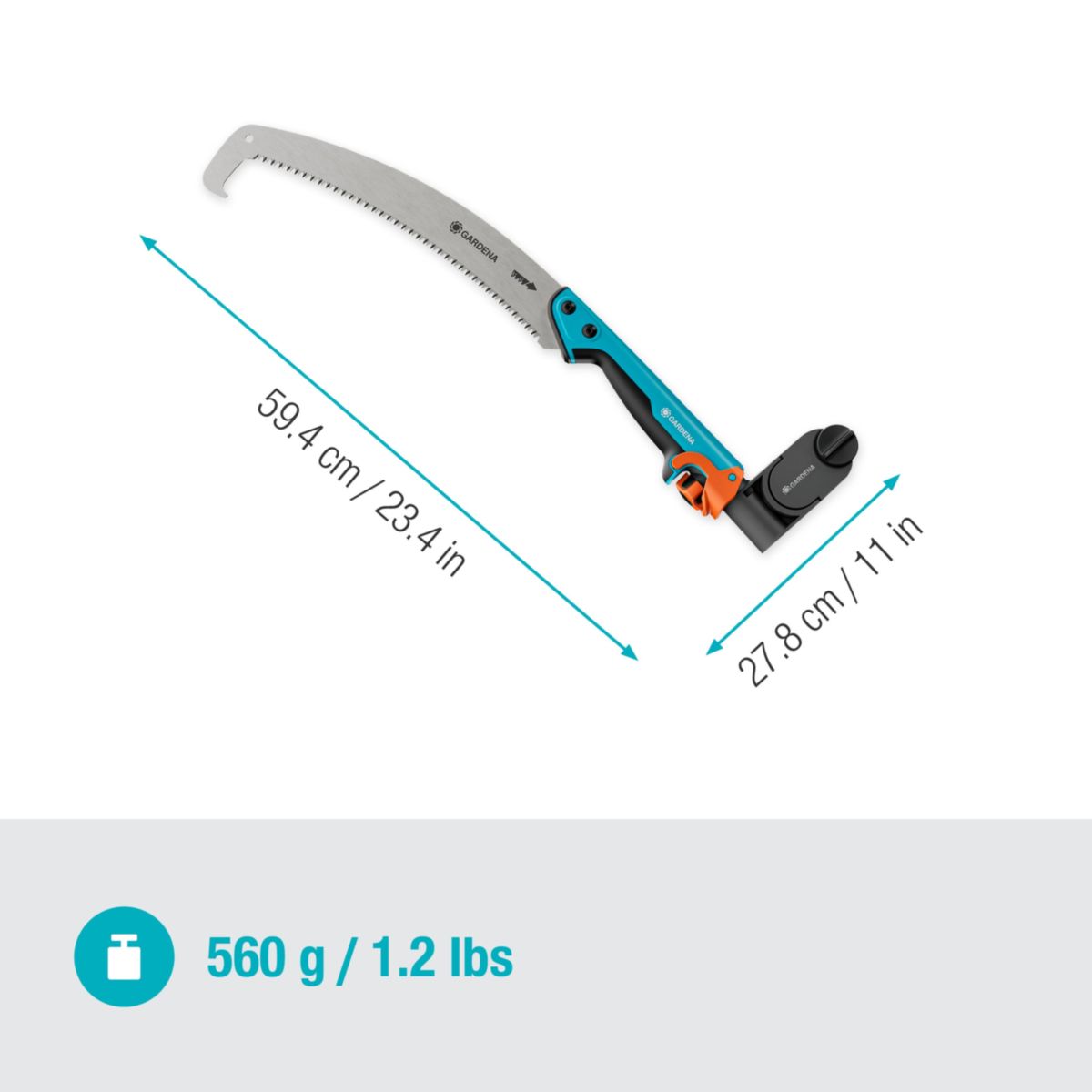 Gardena Säge StarCut mit Adapter Bild 2