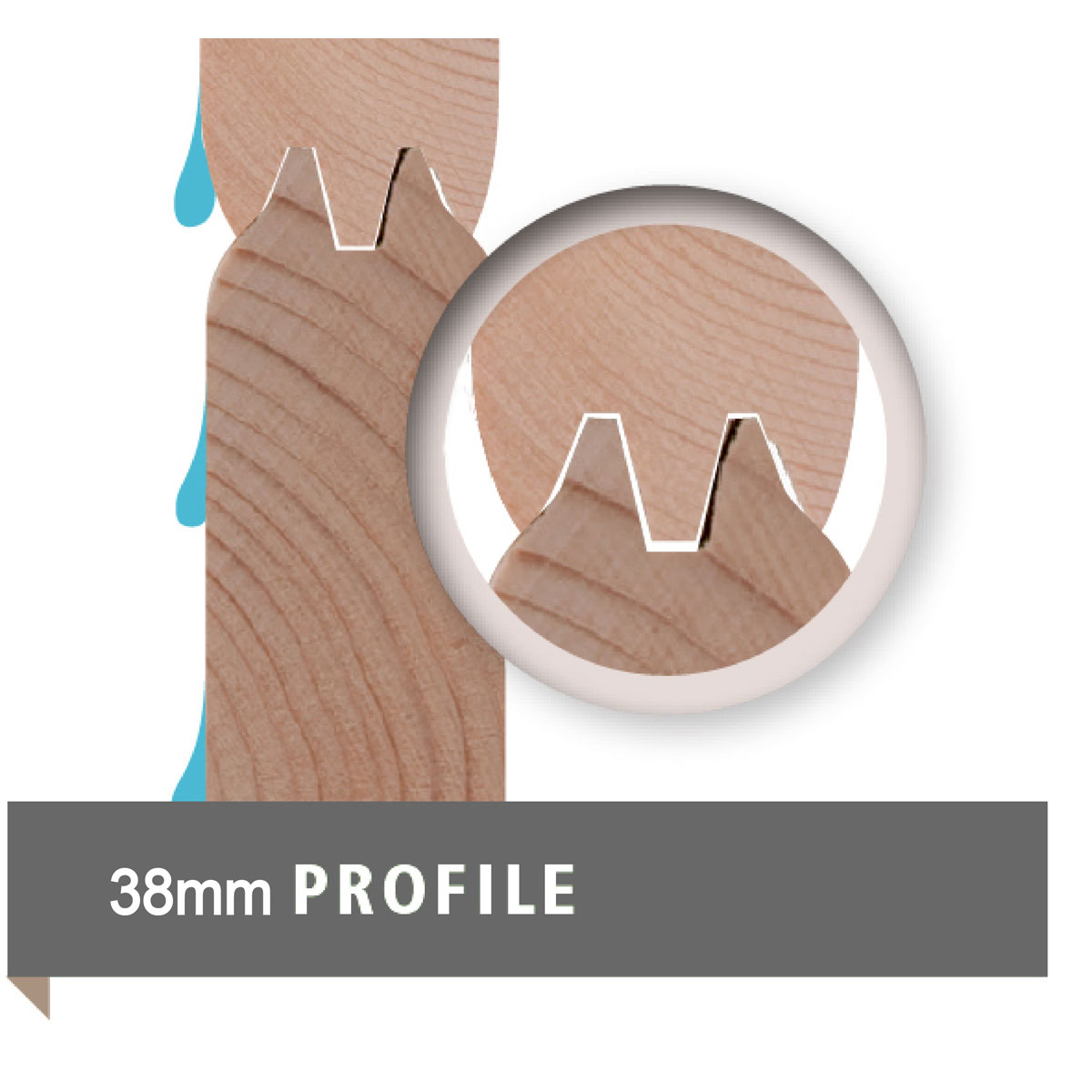Karibu  Blockbohlenhaus Radeburg 5 terragrau Bild 10