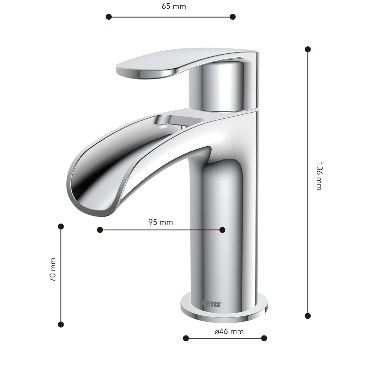 Lenz  Standventil CARIBA chrom Bild 2