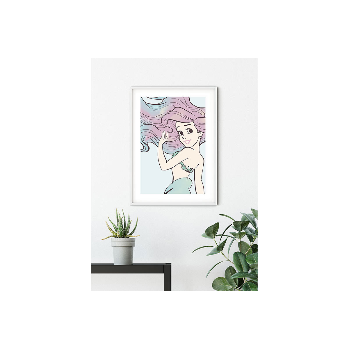Komar  Wandbild Ariel Aquarell 50x70 cm Bild 8