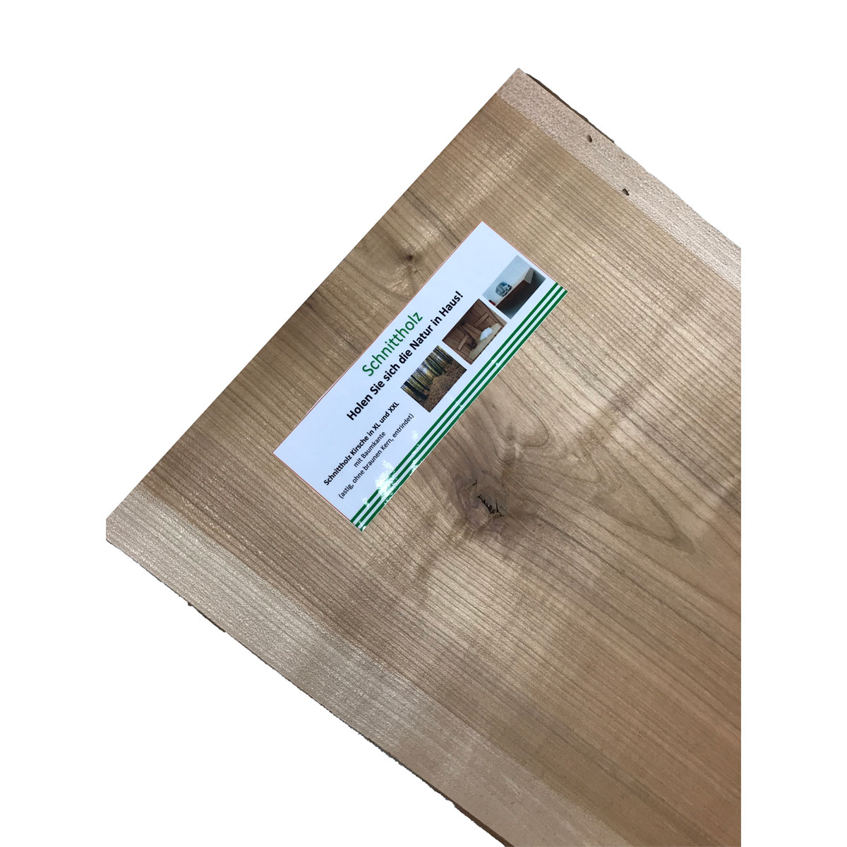 JÜRGENS  Schnittholz Wildkirsche 280-310 x 26-35 cm Bild 2