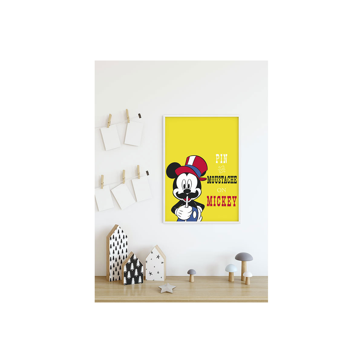Komar  Wandbild Mickey Mouse Moustache 50x70 cm Bild 9