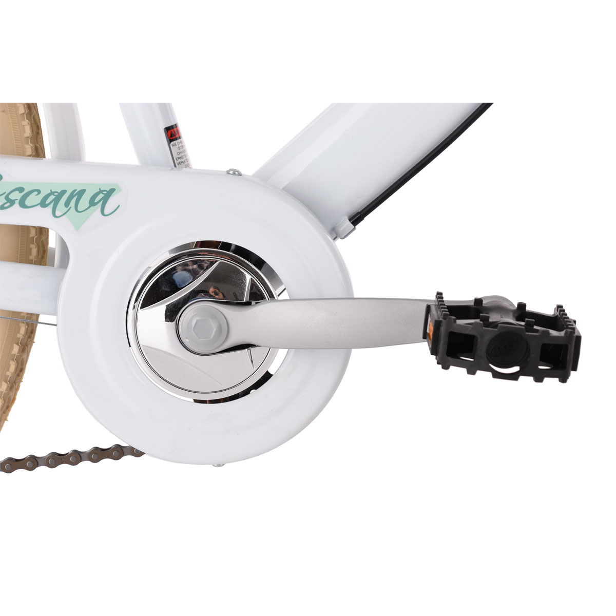 KS Cycling Cityrad Toscana ohne Korb 28 Zoll weiß Bild 2