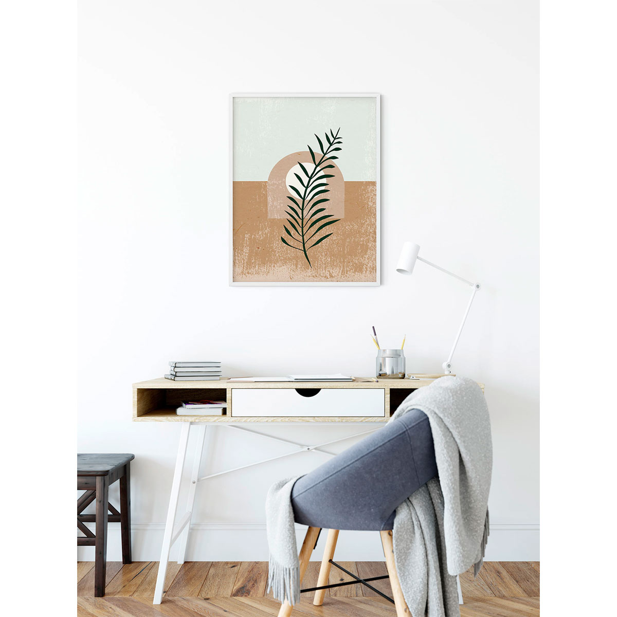 Komar  Wandbild Silence Full Moon 30x40 cm