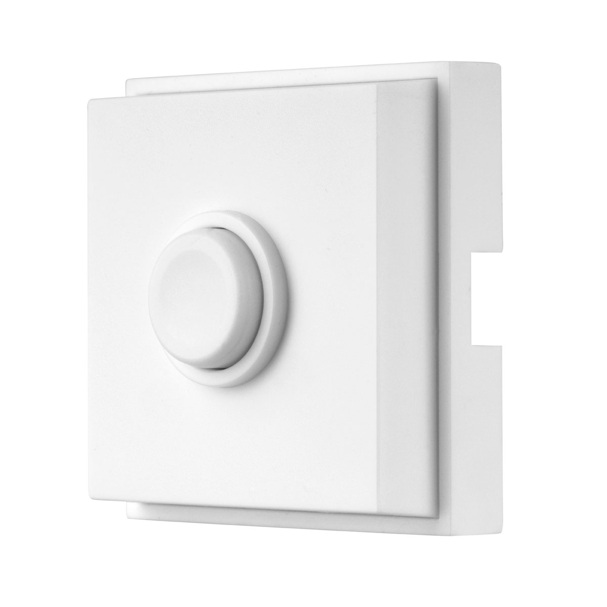 REV Ritter  Klingeltaster Aufputz Kunststoff 1-fach kompakt weiß Bild 2