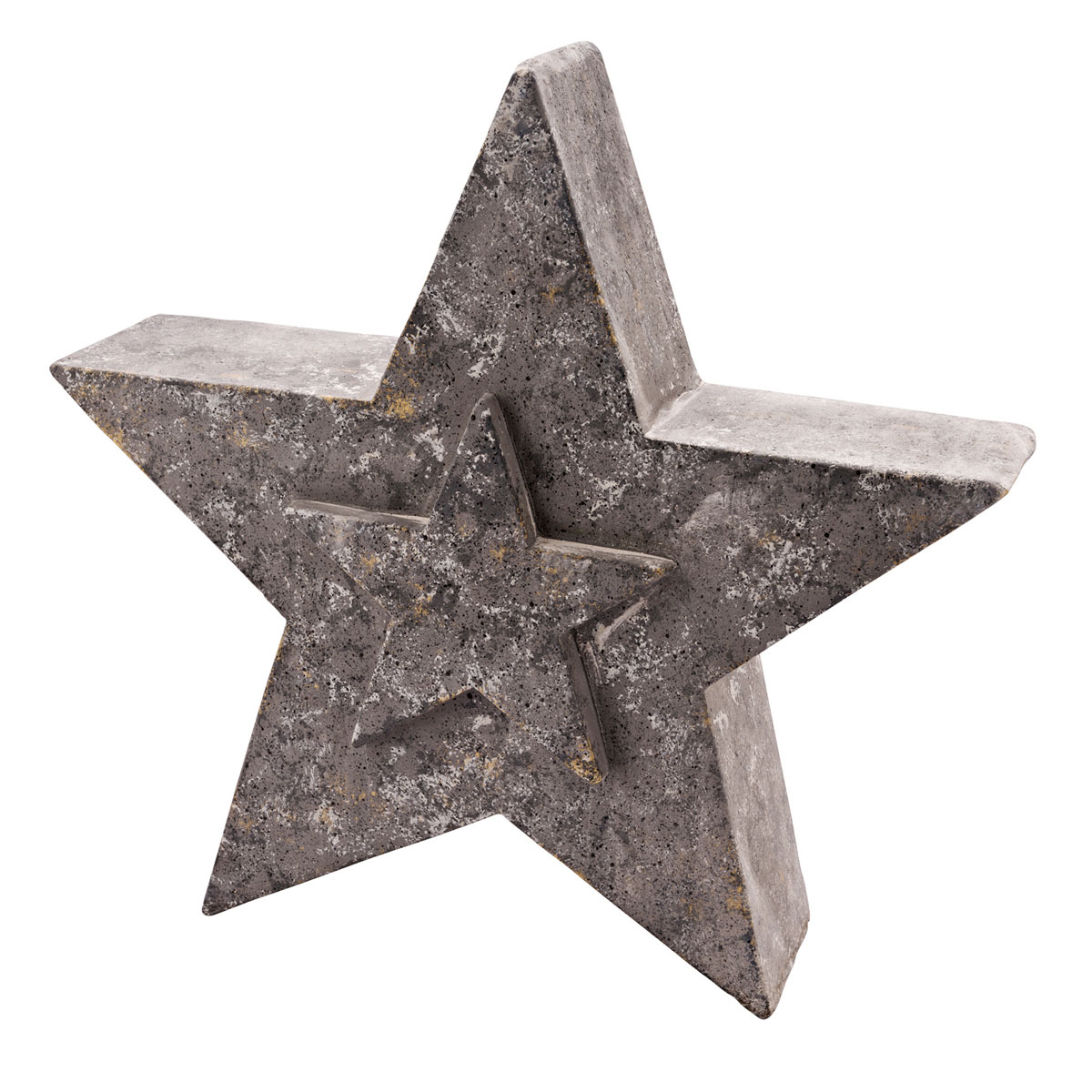 Outdoor Stern 35 cm Beton Optik Bild 1