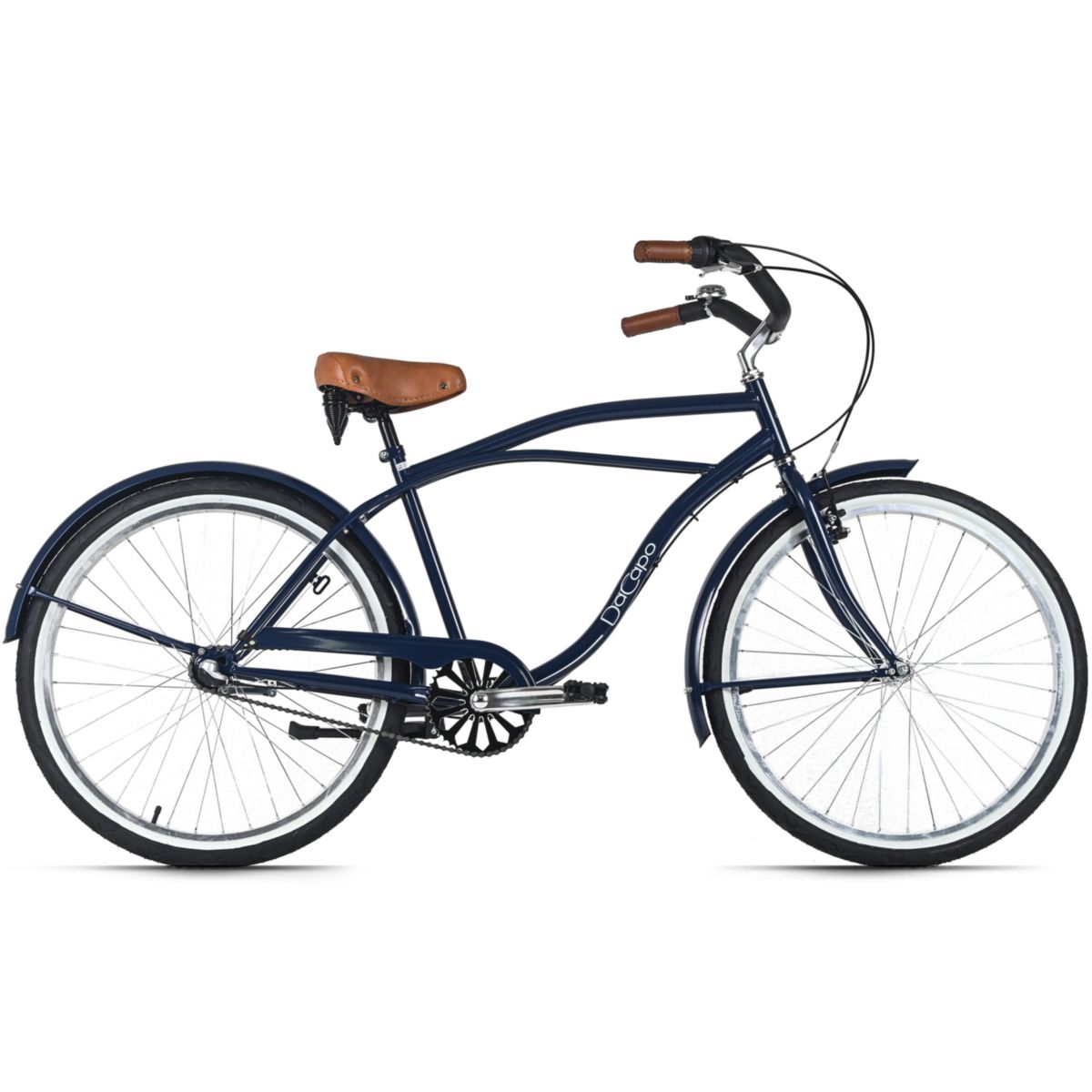 DaCapo Beachcruiser Herren 26" California Blau 3 Gänge RH 46 cm