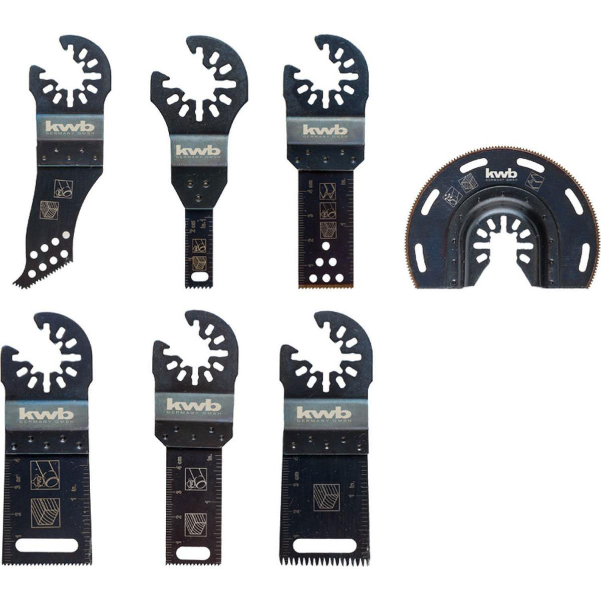 kwb  Universal-Set 7 teilig im Alu-Koffer Bild 1