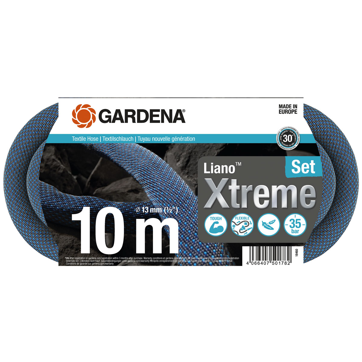 Gardena  Textilschlauch Liano™ Xtreme 10 m Set Bild 2