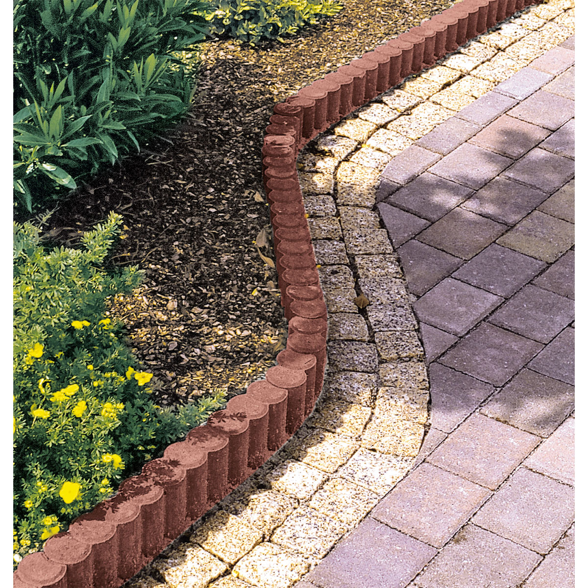 Einfassungsstein Dosfix rotbraun 25 x 9,4 x 6 cm Bild 2