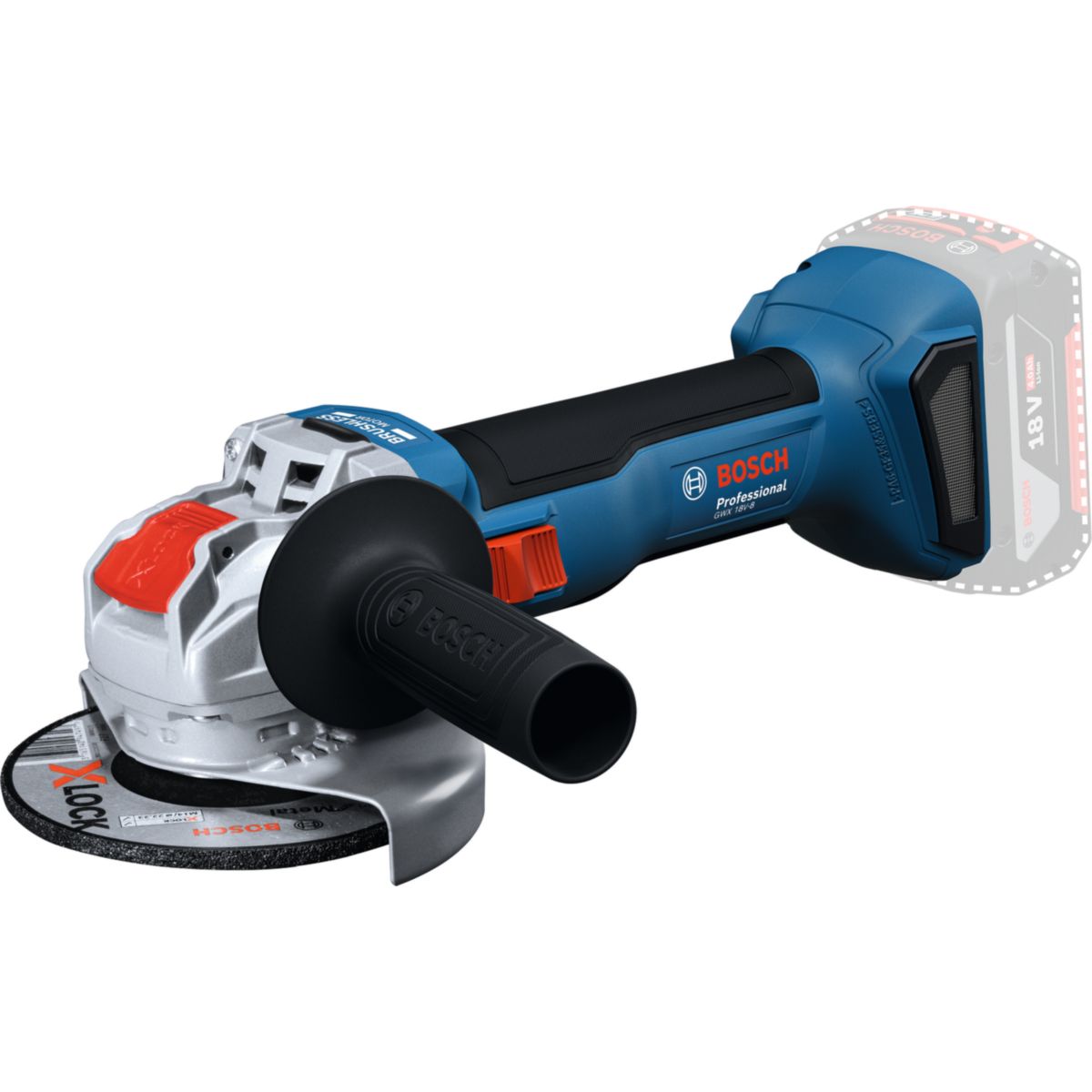Bosch Professional Akku-Winkelschleifer GWX 18V-8 professional