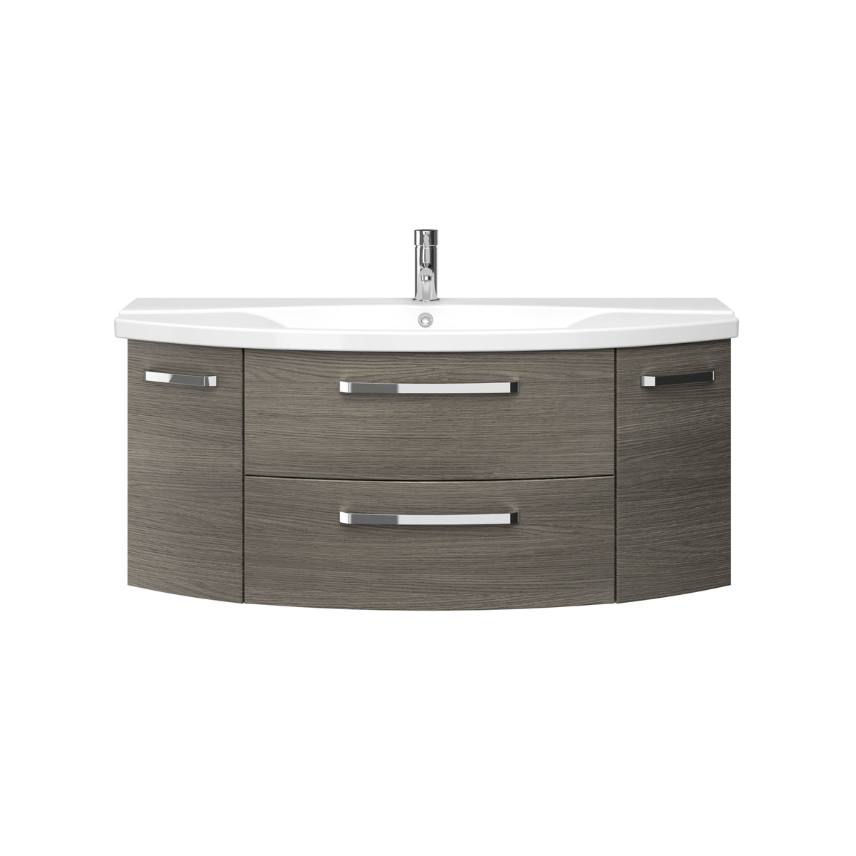 Pelipal Waschtischunterschrank Asti grau Fokus 4010 116,3 x 49,2 x 46 cm Bild 2