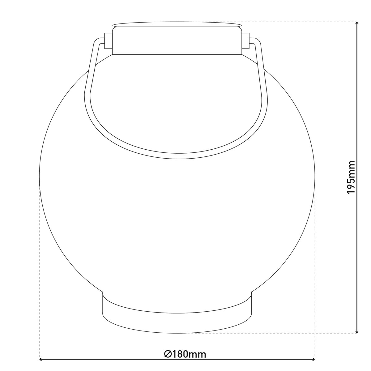 näve  LED-Solardekoleuchte weiß 18 cm Bild 8