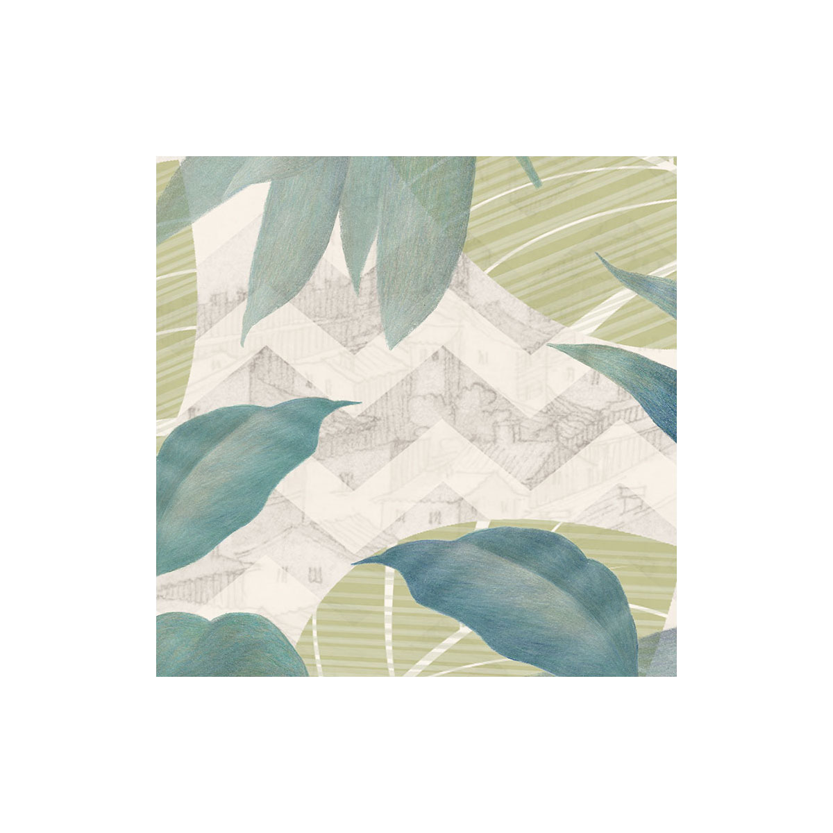 Komar  Selbstklebende Vlies Fototapete rund Leni Durchmesser 125 cm Bild 4