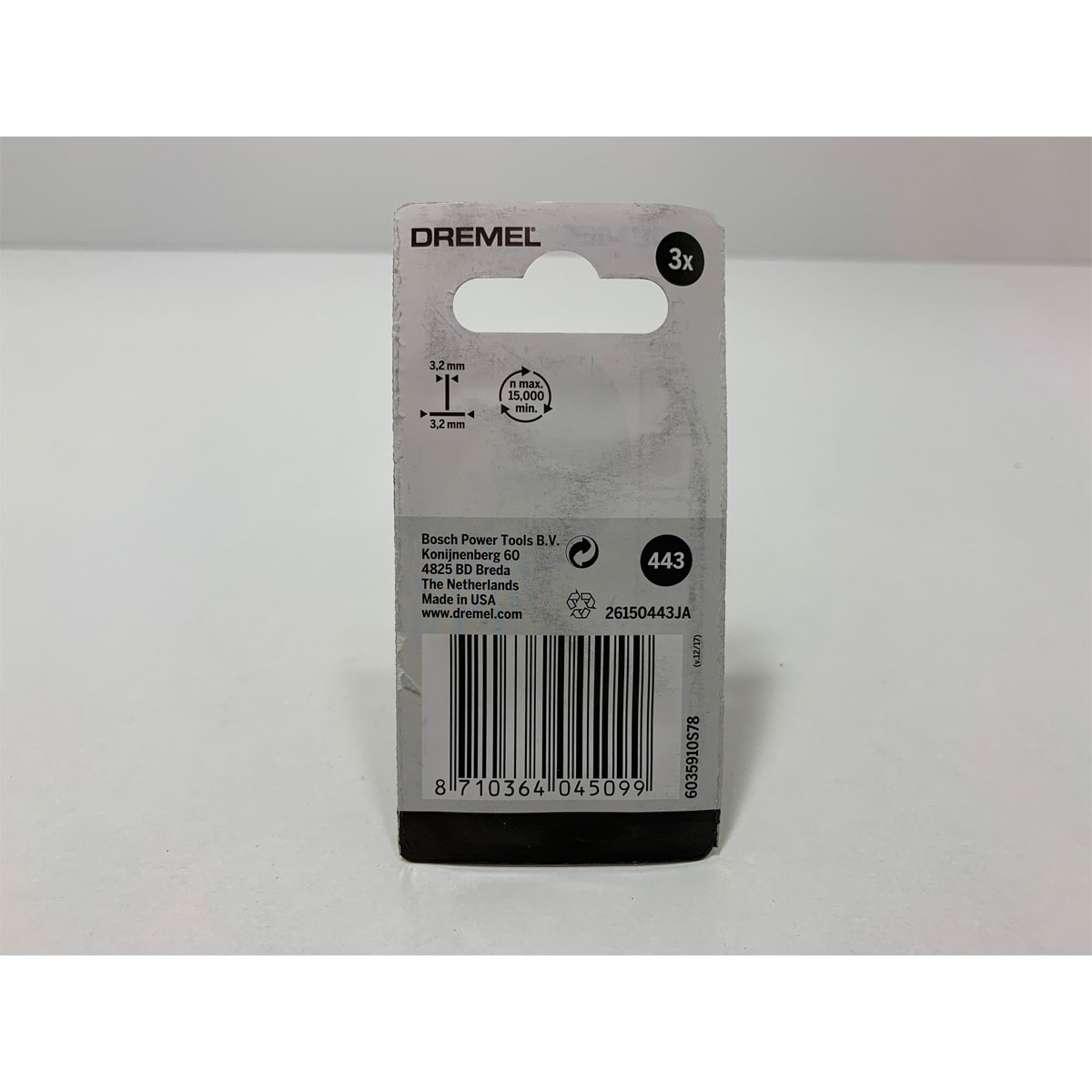 Dremel  Stahl-Drahtbürste Durchmesser 3,2 mm 3 Stück Bild 2