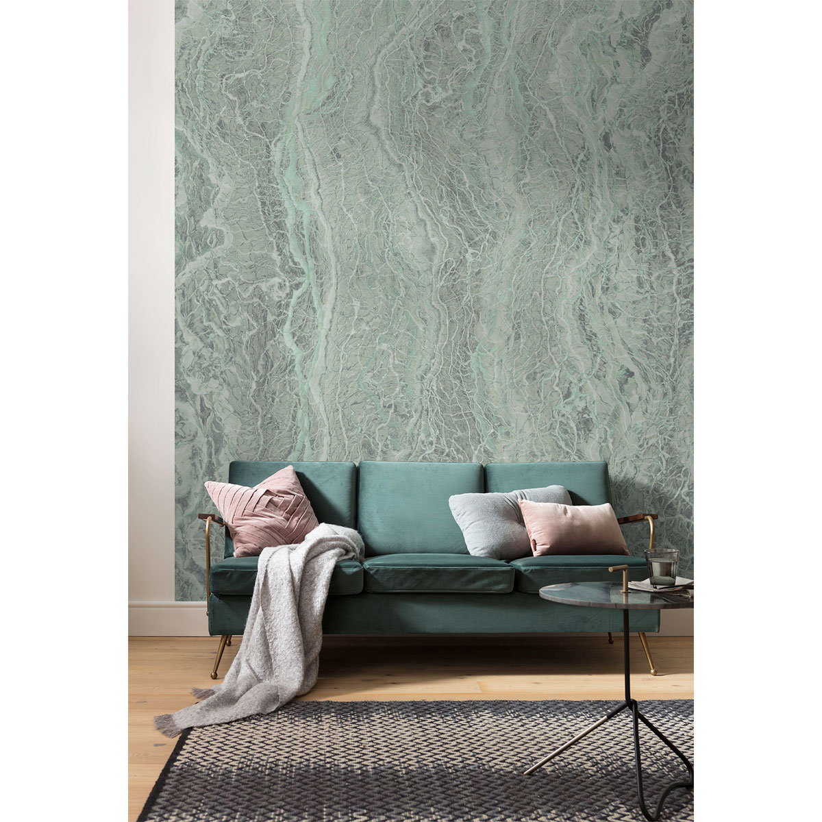 Komar  Vlies Fototapete Marble Mint 200x280 cm