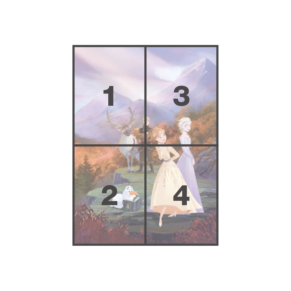 Komar  Papier Fototapete Frozen Spring is Coming 184x254 cm Bild 3