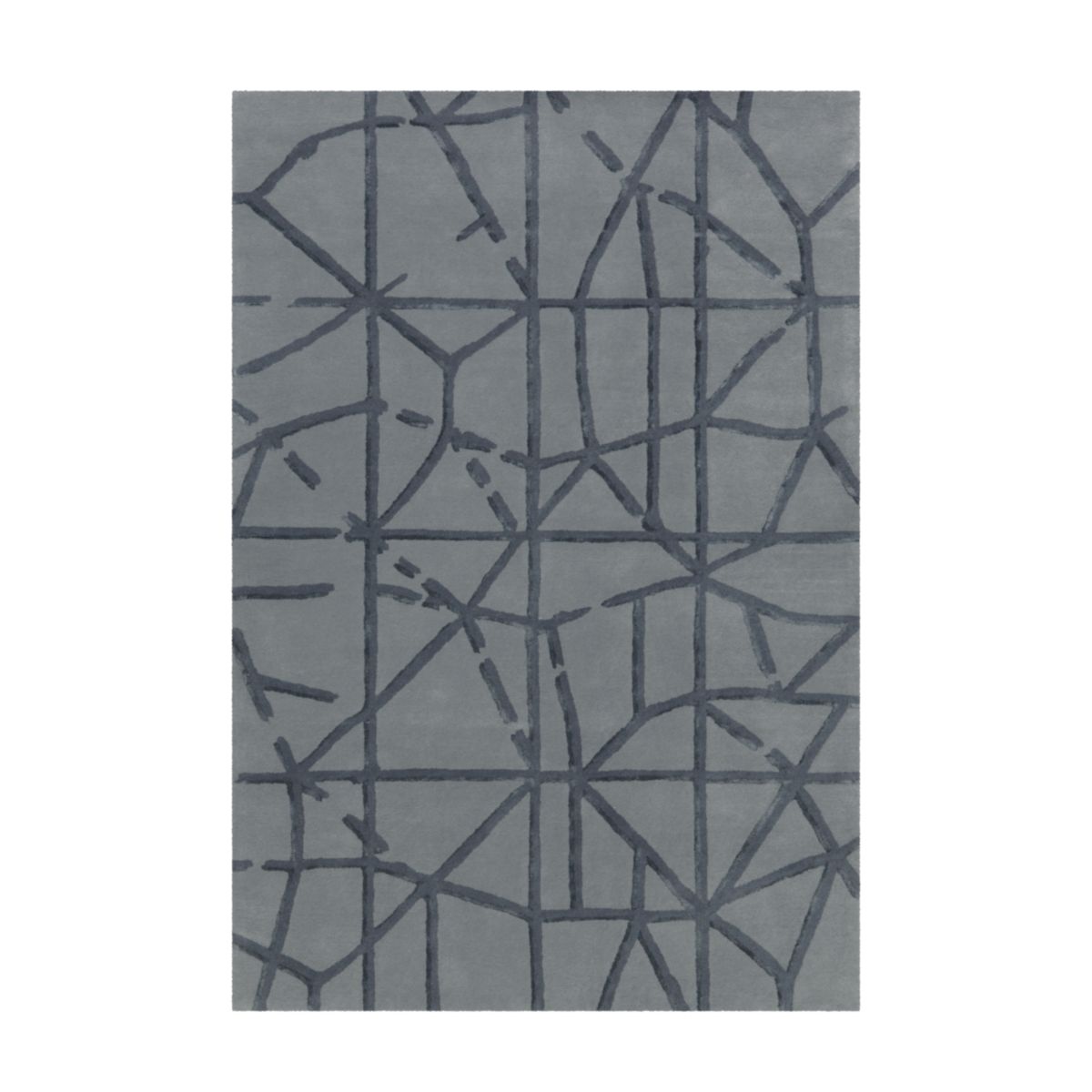 Satin 8063 Grau 120cm x 180cm