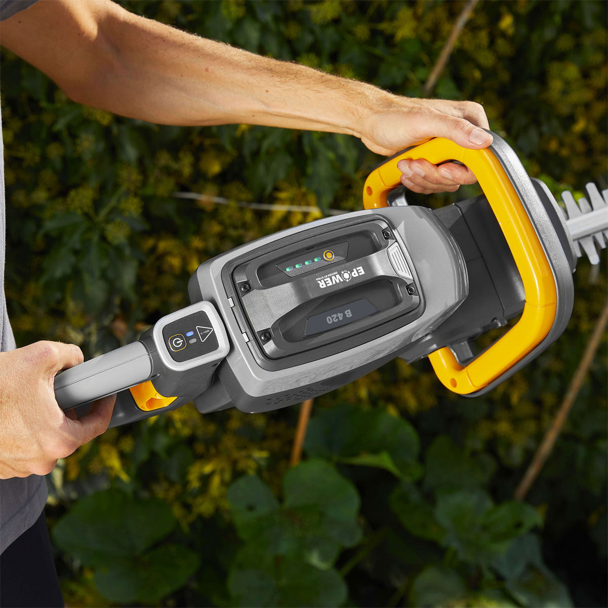 Alpina-Garden Akku-Heckenschere-Set AHT 48 Li 48V 3-teilig Bild 4