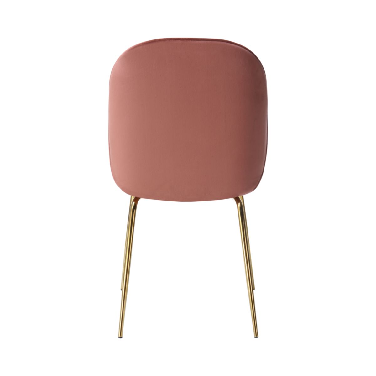 Stuhl Charlize 110 2er-Set Altrosa / Messing Bild 4