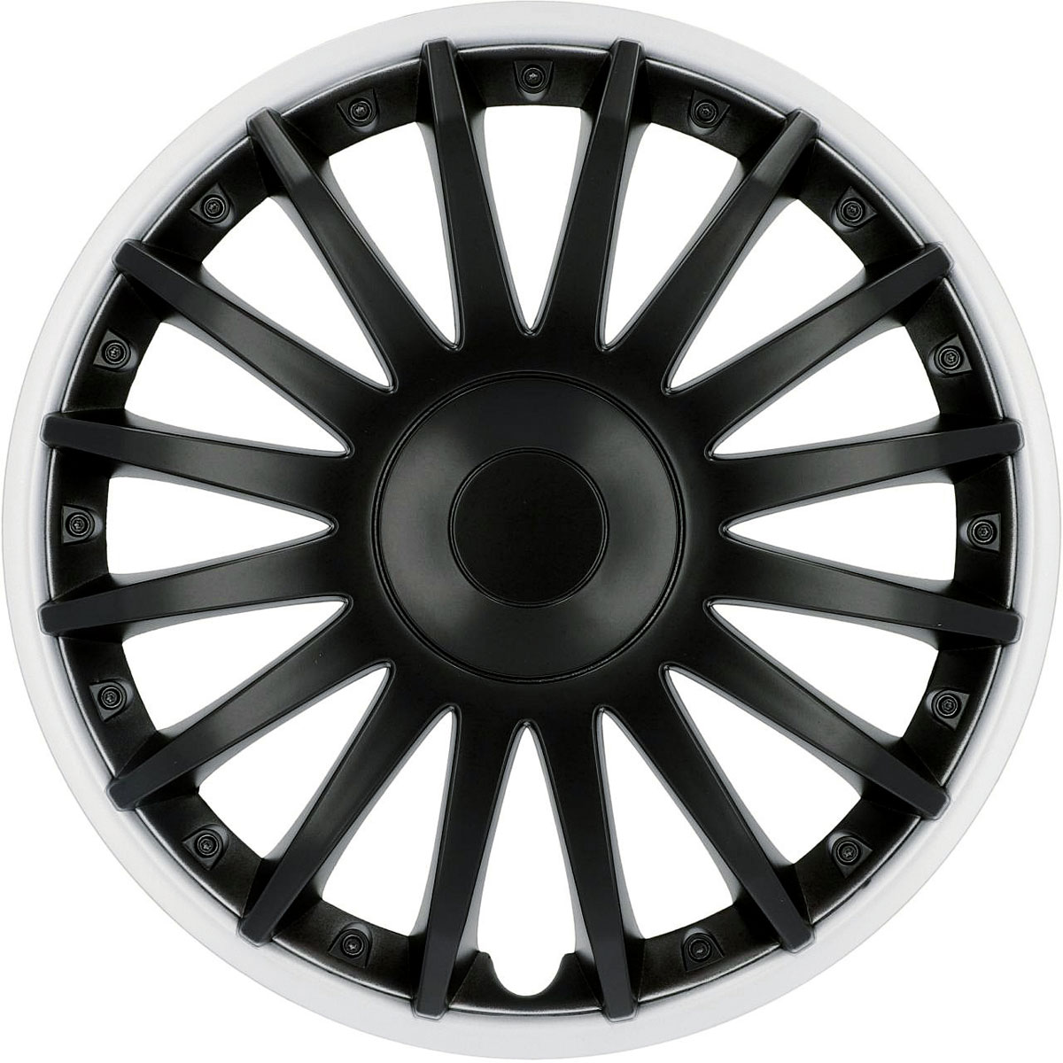 Cartrend Radzierblende Topeka 16 Zoll schwarz 4 Stück