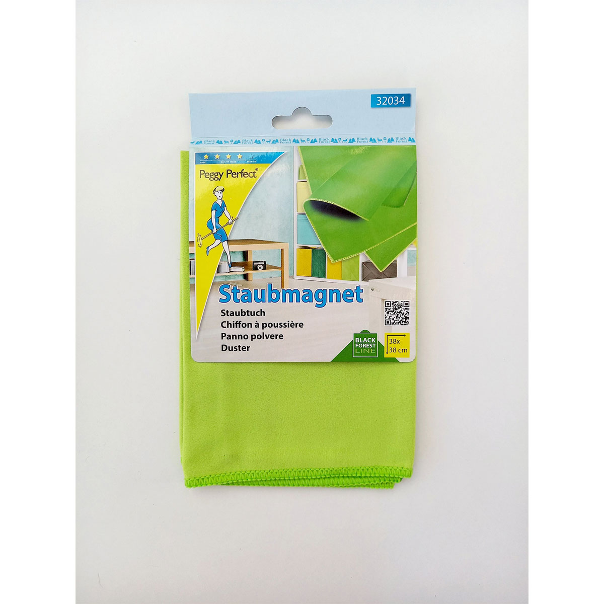 Peggy-Perfect Staubtuch Staubmagnet grün