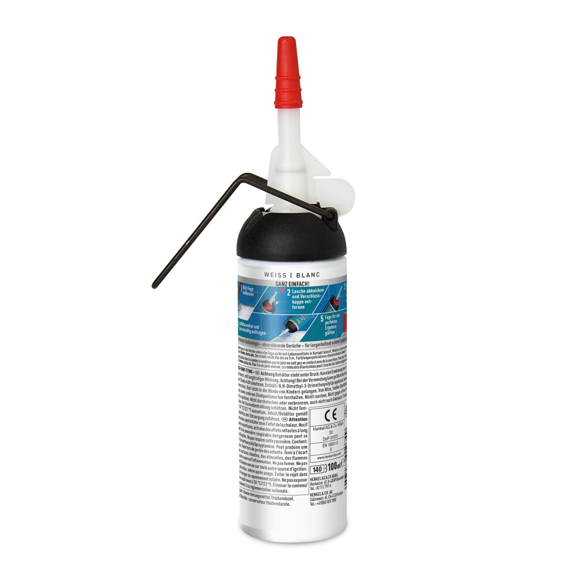 Henkel Sista Silikon Bad und Küche 100 ml weiß Bild 2