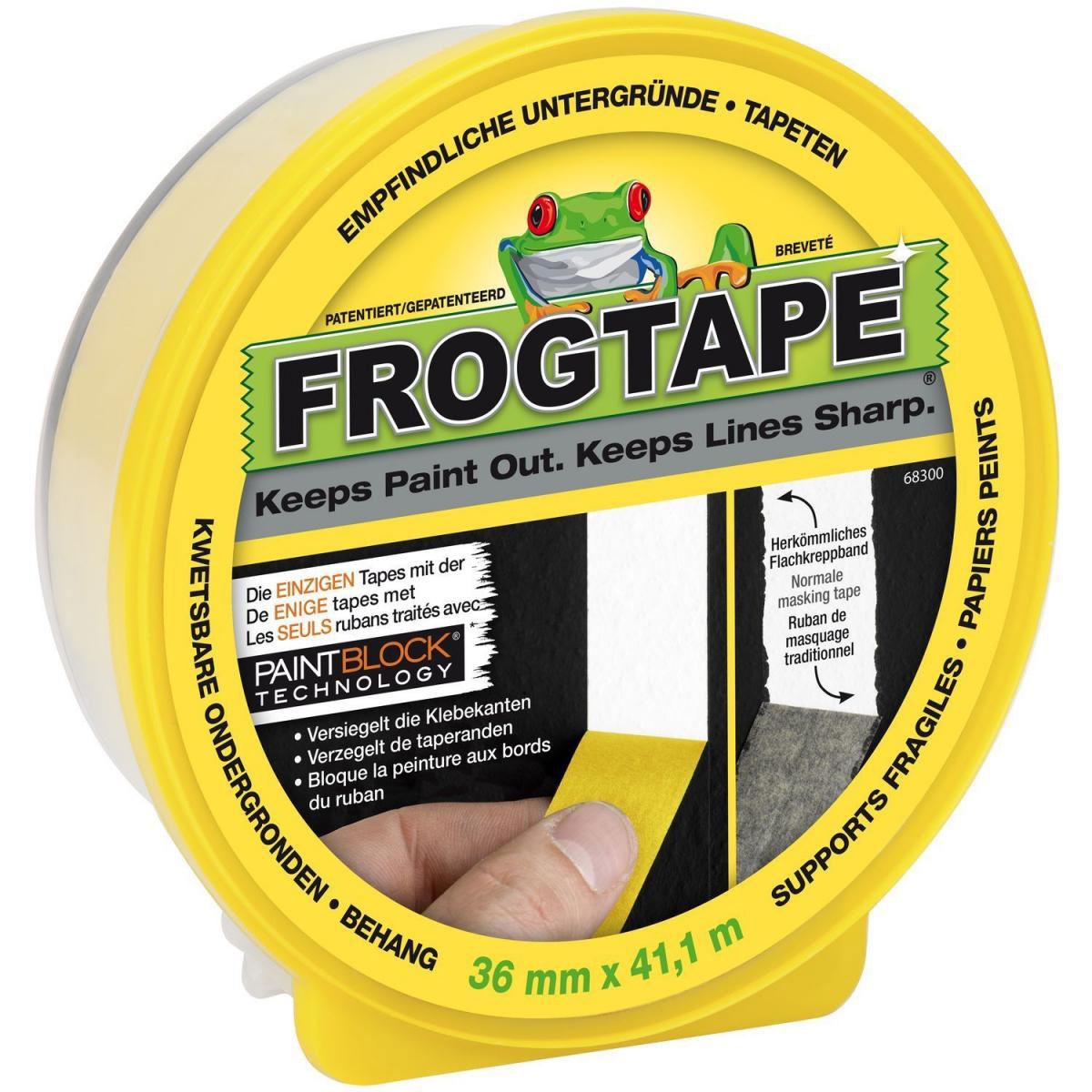 FrogTape Delicate 36 mm x 41,1 m