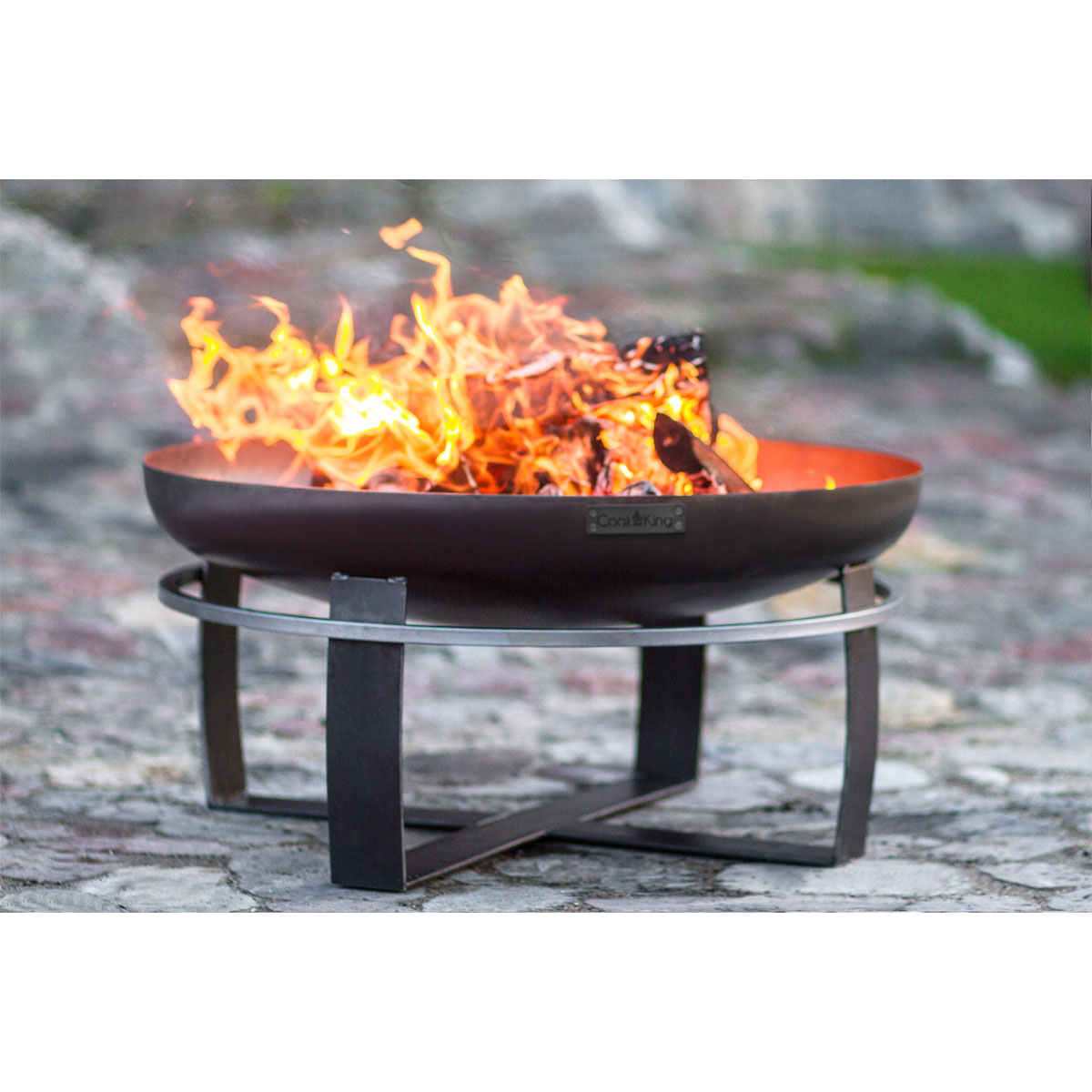 CookKing Feuerschale Viking 60 60x36cm Schwarz Bild 2