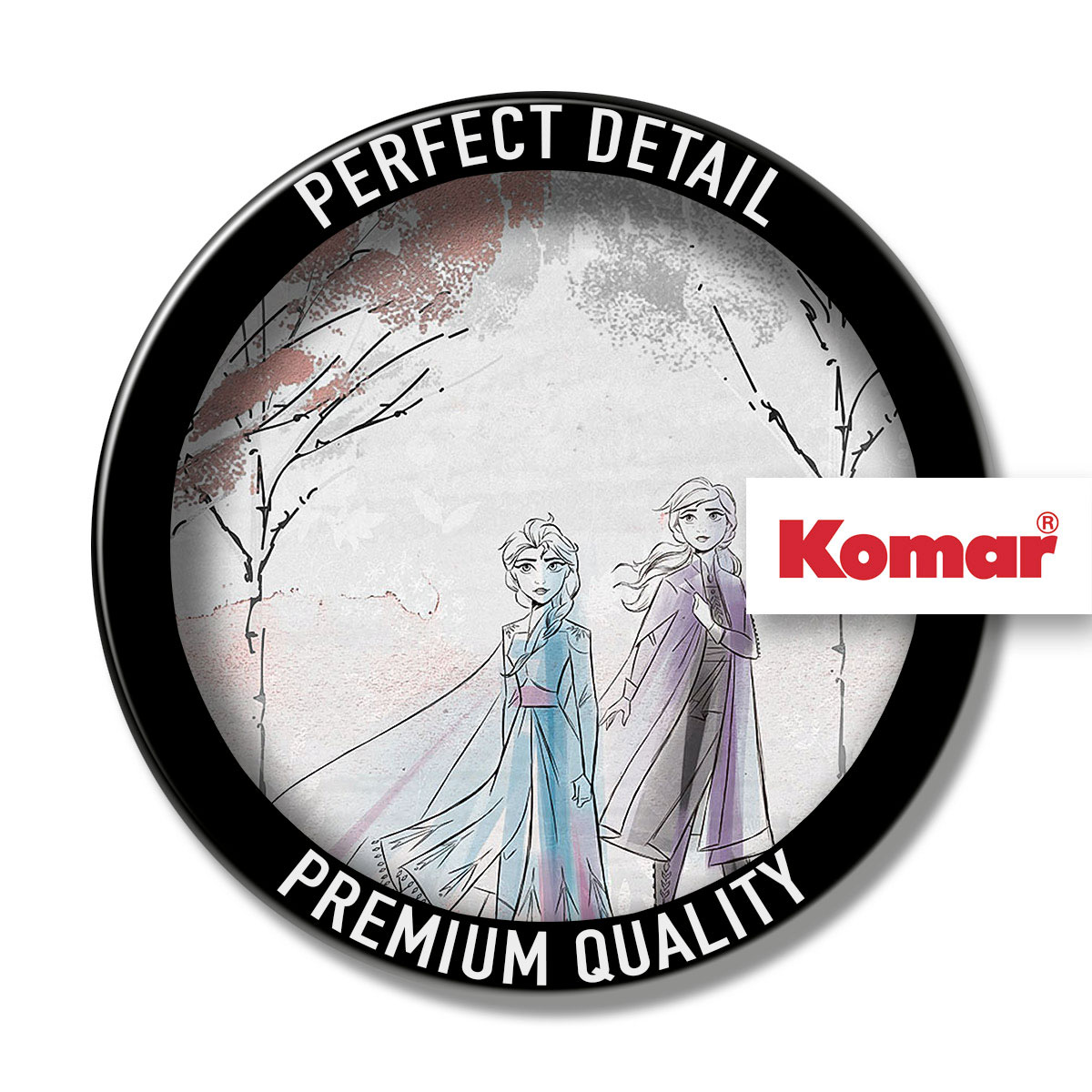 Komar  Vlies Fototapete Frozen Nature Spirit 400x280 cm Bild 4