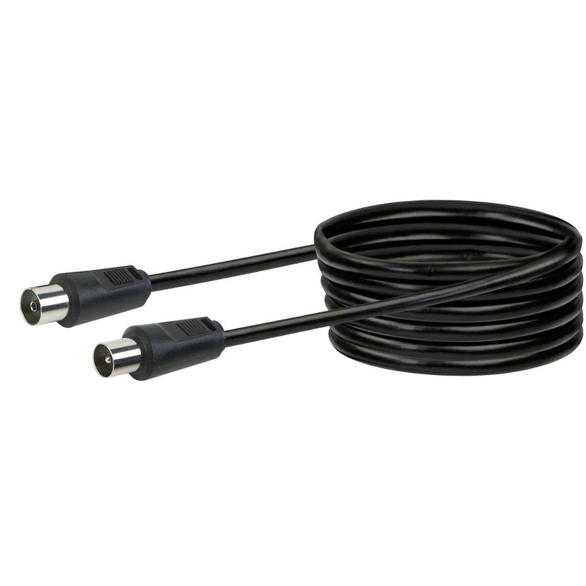 Schwaiger Antennenkabel 75 dB 7,5 m schwarz