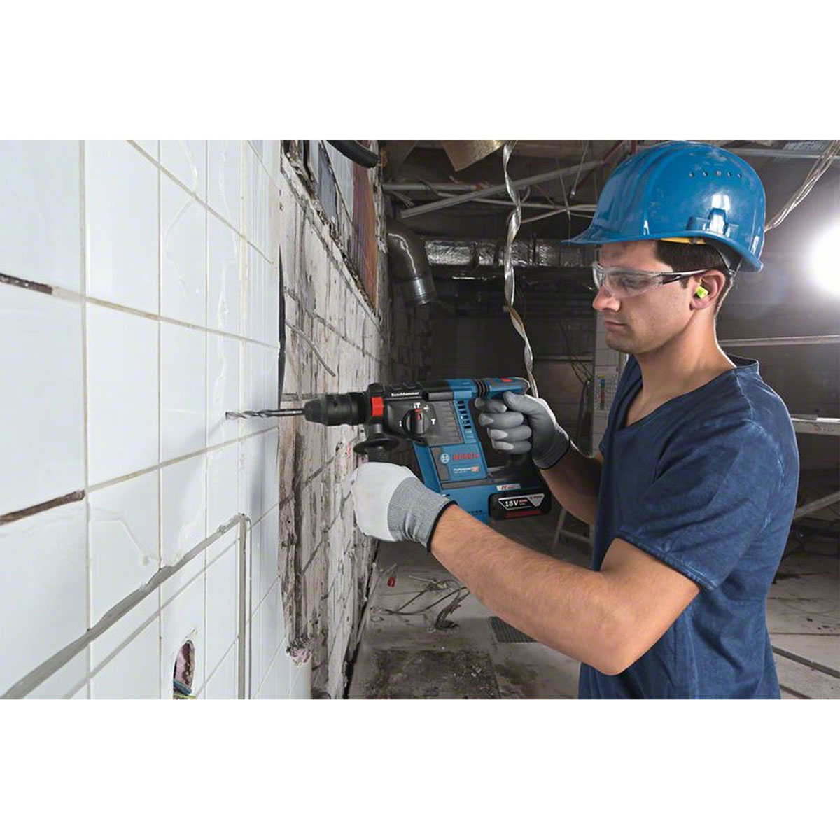 Bosch Professional  Akku-Bohrhammer GBH 18V-26 F Professional SDS-plus Bild 6