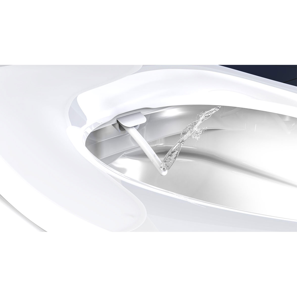 Schütte Dusch WC-Aufsatz mit Absenkautomatik und Schnellverschluss Bild 3