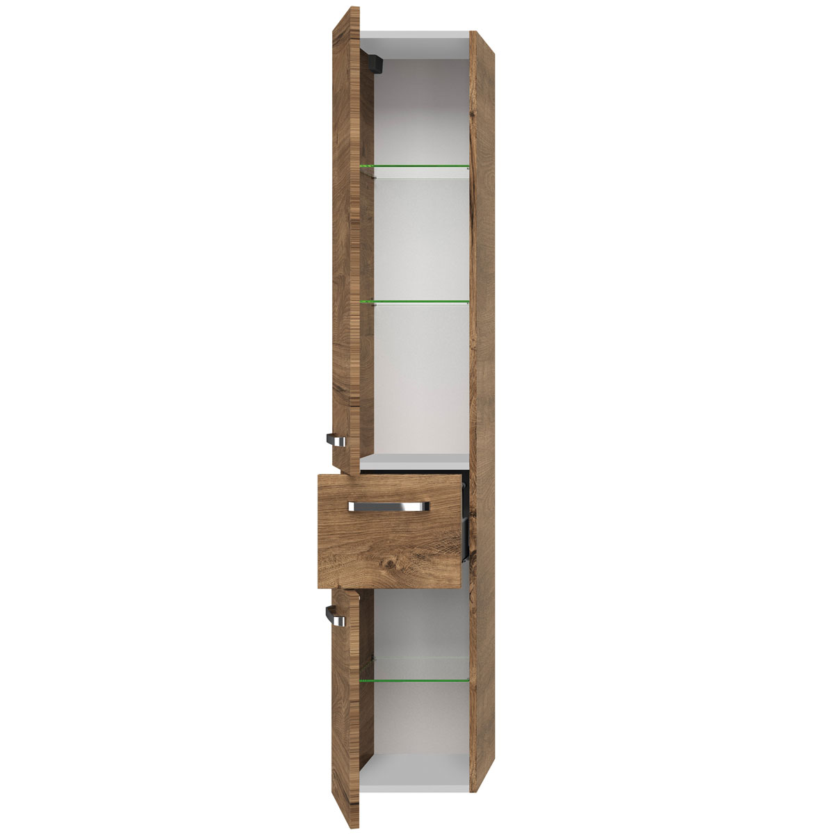 Pelipal Hochschrank Asti braun 30 x 16,8 x 33 cm Bild 2