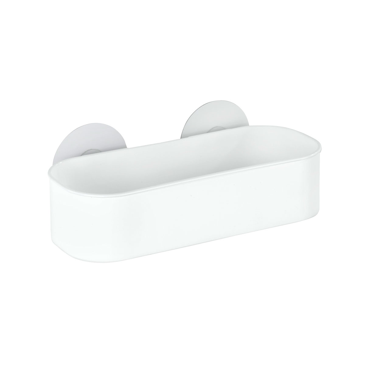 Wenko Static-Loc Wandablage Osimo weiß Bild 1