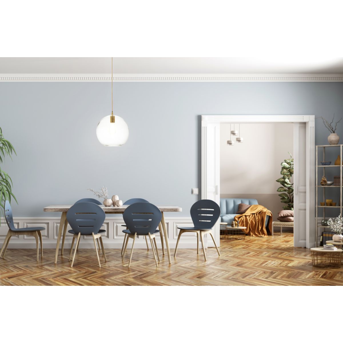 Hängelampe Heike 125 klar Bild 4