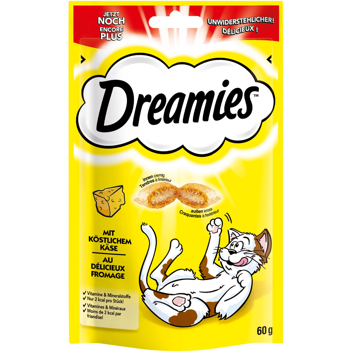 Katzensnack Dreamies Käse 60 g