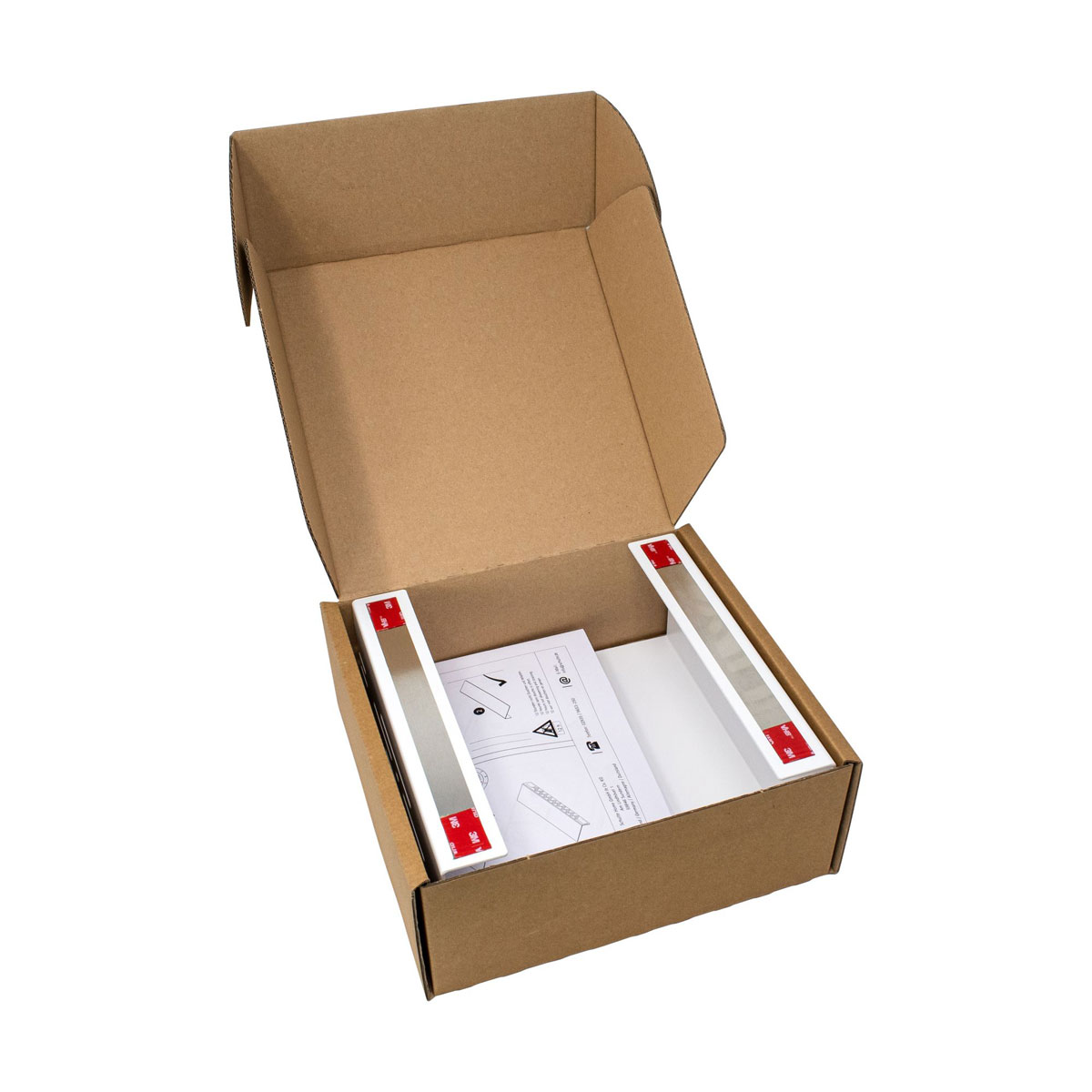 Schulte  Duschablage zum Kleben Größe L Mattweiß Bild 7