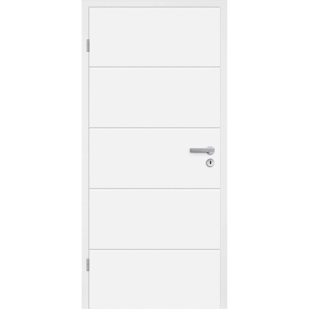 Borne Zimmertür Fila 5 Weißlack 86 x 198,5 cm DIN links