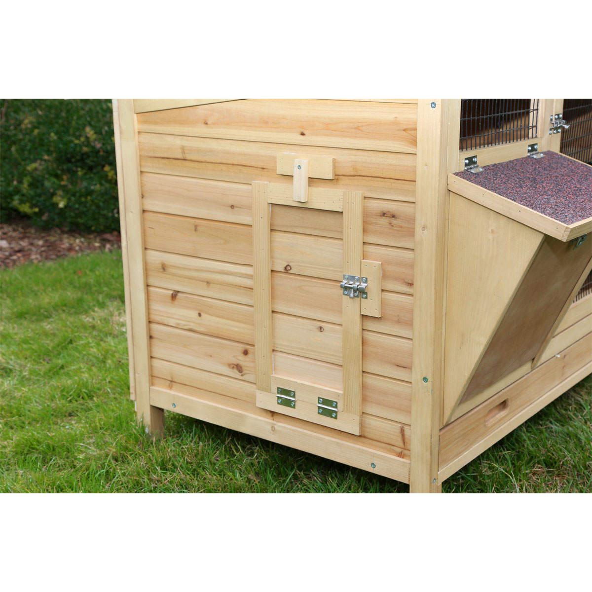 Kleintierstall Vario XXL mit Heuraufe 155 x 76 x 80 cm Bild 6